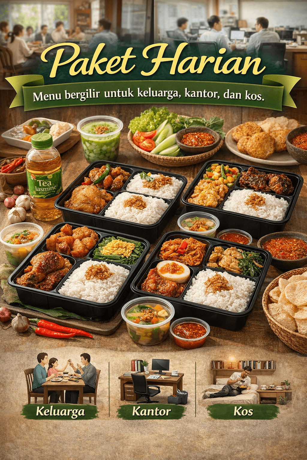 Paket Harian Catering Senna Kebumen